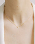 Gold Crystal Necklace