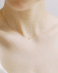 Gold Crystal Necklace