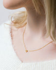 Gold Horseshoe Necklace