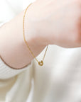 Gold Horseshoe Bracelet