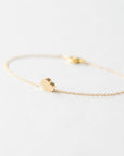 Delicate Gold Heart Bracelet