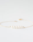 Freshwater Pearl Bracelet in Gold