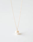 Freshwater Pearl Necklace in Gold