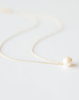 Freshwater Pearl Necklace in Gold