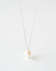 Freshwater Pearl Necklace in Silver