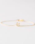 Gold Horseshoe Bracelet