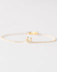 Gold Horseshoe Bracelet