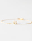 Gold Horseshoe Bracelet