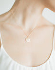 Gold Sun Coin Necklace_1