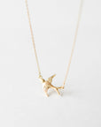 Gold Bird Necklace