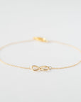 Gold Infinity Bracelet