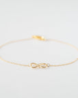 Gold Infinity Bracelet