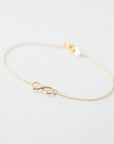 Gold Infinity Bracelet