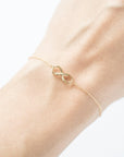Gold Infinity Bracelet