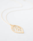 Gold Leaf Necklace