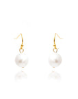 Gold Pearl Earrings