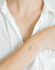 Gold Star Bracelet