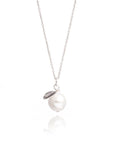 Pearl and Leaf Necklace