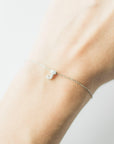 Personalised letter bracelet