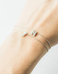 Personalised letter bracelet