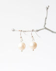 Silver Freshwater Pearl Earrings