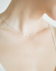 Silver Crystal Necklace