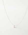 Silver Crystal Necklace