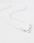 Silver Deer Necklace