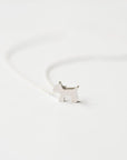 Silver Dog Necklace