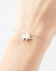 Silver Elephant Bracelet