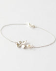 Silver Flower Bracelet