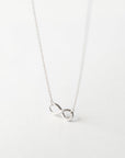 Silver Infinity Necklace