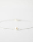 Silver Pearl Bracelet