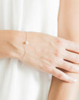 Silver Pearl Bracelet