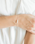 Silver Pearl Bracelet