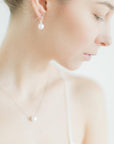 Pearl Jewelry Set in Silver