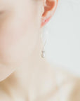 Silver Pineapple Earrings