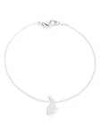 Silver Bunny Bracelet