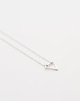 Silver Triangle Necklace