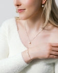 Freshwater Pearl Bracelet in Silver