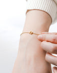 Gold Horseshoe Bracelet