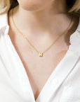 Personalised Initial Necklace in Gold