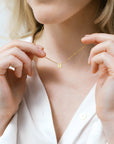 Personalised Initial Necklace in Gold