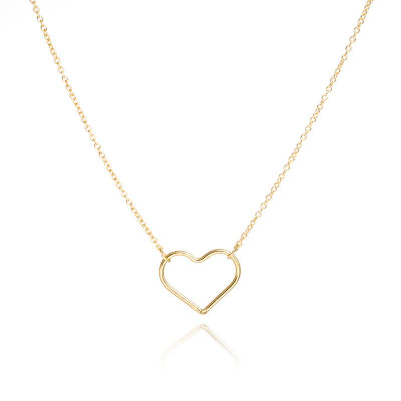 Delicate Gold Heart Necklace