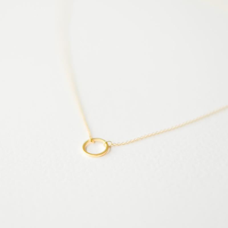 Geometric Gold Karma Necklace