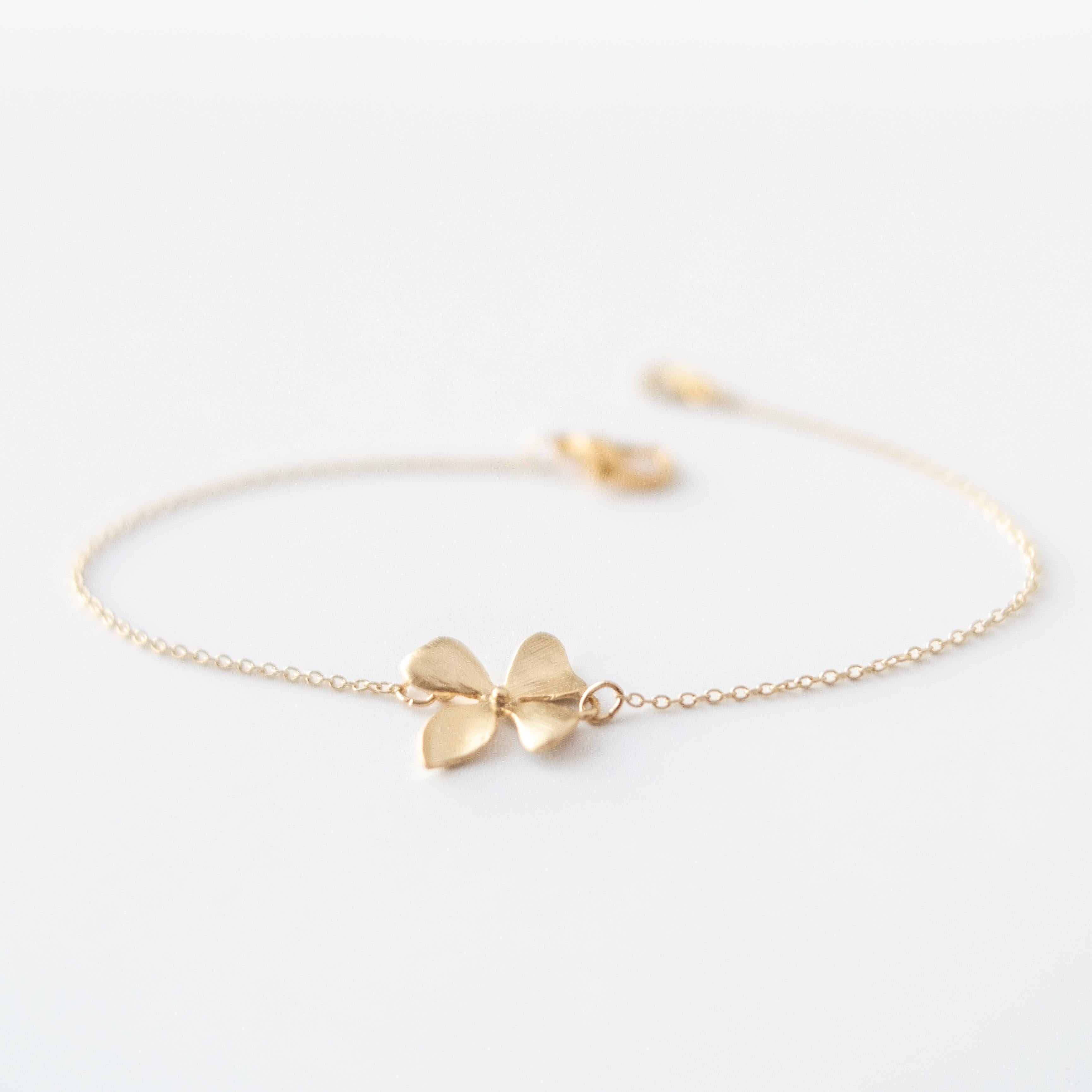 Gold Flower Bracelet