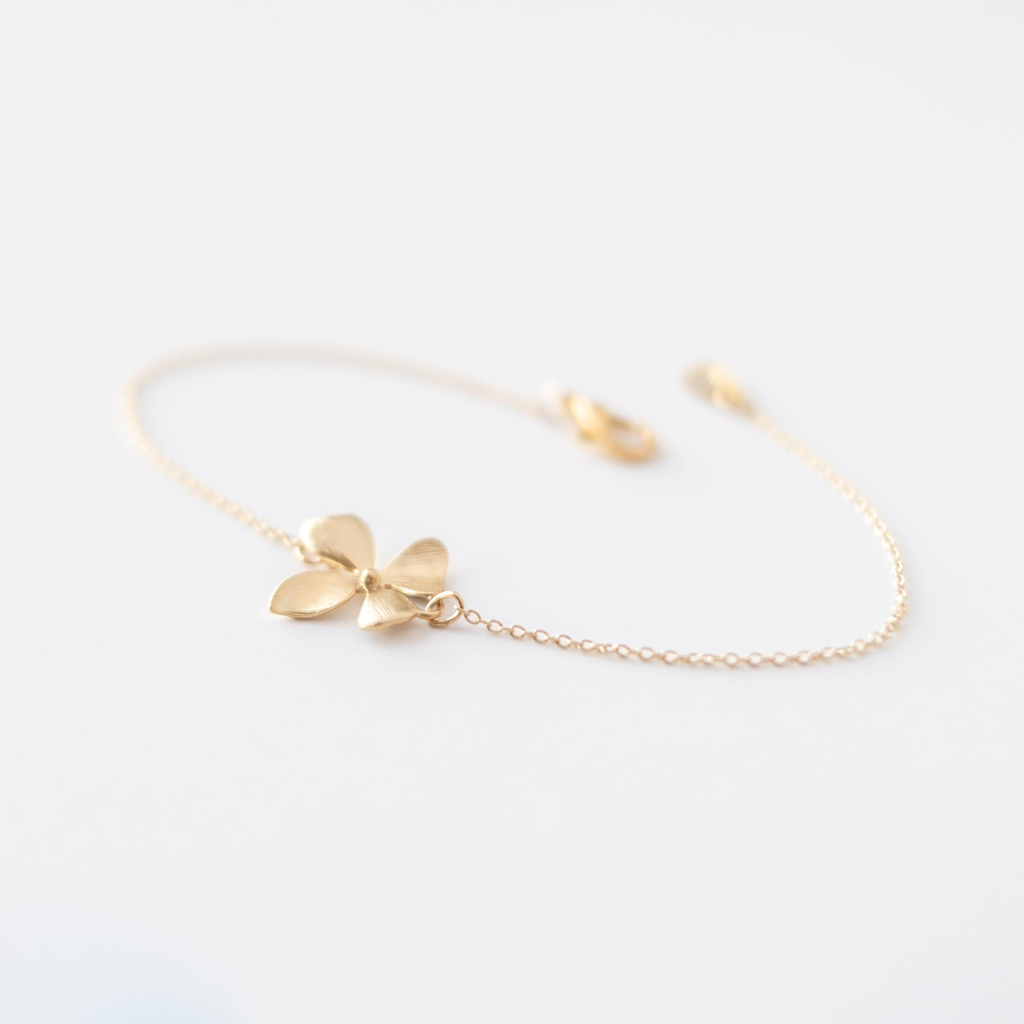 Gold Flower Bracelet