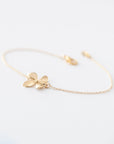 Gold Flower Bracelet