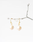 Gold Freshwater Pearl Earrings