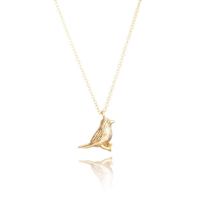 Gold Bird Necklace